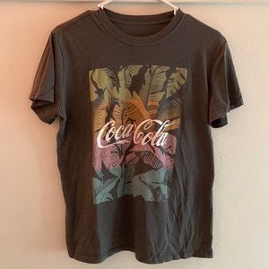 Coca-cola t-shirt.